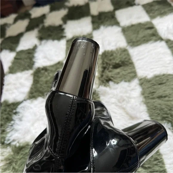 Nasty Gal Patent Booties - Picture 5 of 10